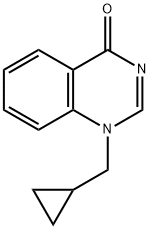 1-(CyclopropylMethyl)quinazolin-4(1H)-one Struktur