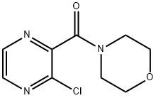 (3-Chloropyrazin-2-yl)(Morpholino)Methanone Struktur