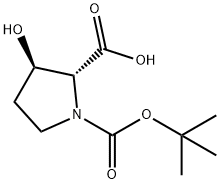 (2R,3R)-1-[(TERT-ブチルトキシ)カルボニル]-3-ヒドロキシピロリジン-2-カルボン酸