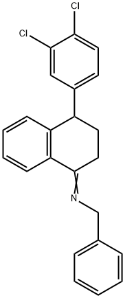 (E)-N-Benzyl Sertraline Structure