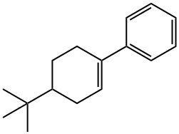 1-苯基-4-叔丁基-1-环己烯 结构式