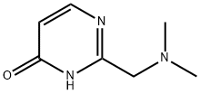2-((DiMethylaMino)Methyl)pyriMidin-4(3H)-one Structure