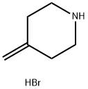 4-亚甲基哌啶氢溴酸盐 结构式