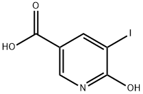 5-Iodo-6-oxo-1,6-dihydro-pyridine-3-carboxylic acid, 365413-19-0, 结构式
