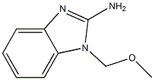 1-(甲氧基甲基)-1H-苯并咪唑-2-胺, 37743-78-5, 结构式