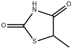 5-甲基噻唑烷-2,4-二酮, 3805-23-0, 结构式