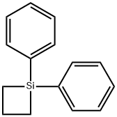 1,1-diphenylsiletane Structure