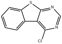 4-氯苯并[4,5]噻吩并[2,3-D]嘧啶, 40142-92-5, 结构式