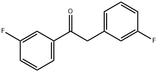 1,2-双(3-氟苯基)乙烷-1-酮 结构式