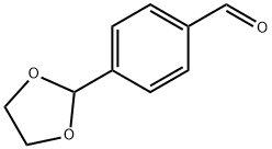 4-(1,3-ジオキソラン-2-イル)ベンズアルデヒド 化学構造式
