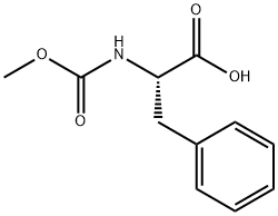 (S)-2-(MethoxycarbonylaMino)-3-phenylpropanoic acid Structure