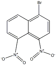 1-bromo-4,5-dinitronaphthalene Structure