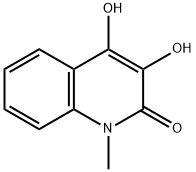 3,4-二羟基-1-甲基喹啉-2(1H)-酮 结构式