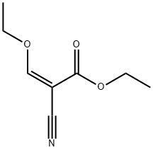 (Z)-ethyl 2-cyano-3-ethoxyacrylate Struktur