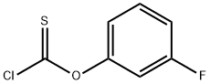 3-氟苯基硫代氯甲酸酯, 42908-74-7, 结构式