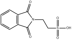 N,N-phthaloyl-taurine Struktur
