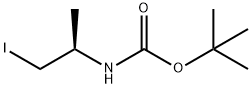 tert-Butyl [(R)-2-iodo-1-Methylethyl]carbaMate Structure