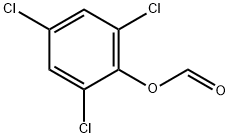 甲酸2,4,6-三氯苯酯 结构式