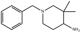 1-Benzyl-3,3-diMethyl-piperidin-4-aMine Structure