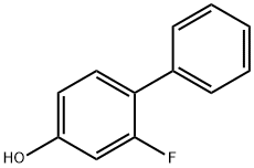 3-フルオロ-4-フェニルフェノール 化学構造式