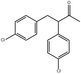 3,4-bis(4-chlorophenyl)butan-2-one Struktur