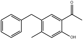 1-(5-Benzyl-2-hydroxy-4-Methylphenyl)ethanone Structure