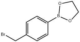 2-(4-(BroMoMethyl)phenyl)-1,3,2-dioxaborolane Structure