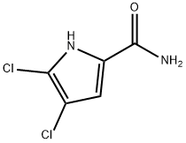 1H-Pyrrole-2-carboxaMide, 4,5-dichloro- Struktur