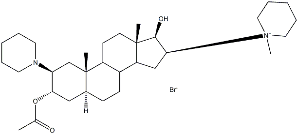维库溴铵相关物质B 结构式