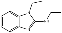 N,1-二乙基-1H-苯并咪唑-2-胺 结构式