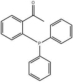 1-[2-(二苯基膦)苯基]乙酮, 50777-63-4, 结构式