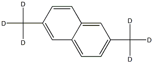 2,6-Di(Methyl-d3)-naphthalene Struktur