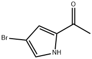 2-乙酰基5-溴吡咯, 51333-64-3, 结构式