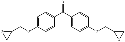 4,4'-Bis(2,3-epoxypropoxy)benzophenone Structure