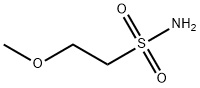 2-甲氧基-1-乙基磺酰胺 结构式