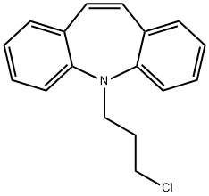 5-(3-Chloropropyl)-5H-dibenzo[b,f]azepine, 51551-40-7, 结构式