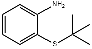 2-叔丁硫基苯胺, 51942-41-7, 结构式