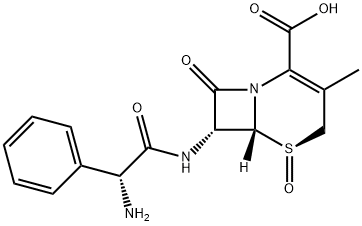 苯甘孢霉素亚砜 结构式