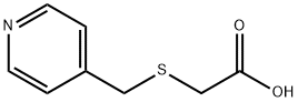 2-[(pyridin-4-ylMethyl)sulfanyl]acetic acid Structure