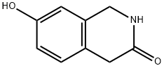 7-羟基-1,2,3,4-四氢异喹啉-3-酮, 53389-81-4, 结构式