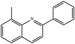 2-Phenyl-8-Methylquinoline Struktur