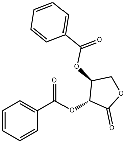 (3R,4S)-3,4-bis (benzoyloxy) dihydro-2(3H)- Furanone Structure
