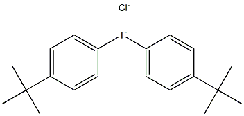 Bis(4-tert-butylphenyl)iodonium chloride Structure