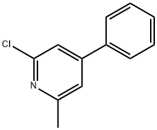 2-chloro-6-Methyl-4-phenylpyridine Struktur