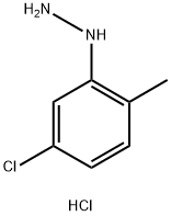 (2-chloro-5-Methylphenyl)hydrazine hydrochloride Structure