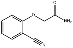 2-(2-氰基苯氧基)乙酰胺, 54802-12-9, 结构式