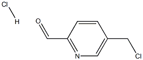 5-(ChloroMethyl)pyridine-2-carbaldehyde hydrochloride Struktur