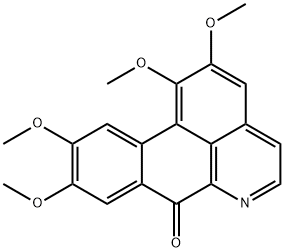 oxoglaucine Struktur