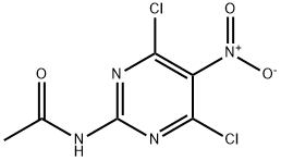 N1-(4,6-Dichloro-5-nitro-2-pyriMidinyl)acetaMide Struktur