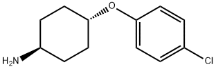 3-Pyrrolidinol, 4-(4-chlorophenoxy)-, trans- Structure